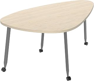 Learniture Mobile Rounded Triangle Table – Versatile Group Collaboration