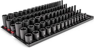 TEKTON 3/8 Inch Drive Impact Socket Set, 102-Piece | SID91220