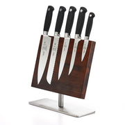 Mercer Culinary 1 / 11 3/8" x 9" / 6-Piece Magnetic Knife Block Sets