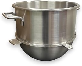 ALFA 30VBWLA 30-Quart Replacement Stainless Steel Adaptable Mixer Bowl for Commercial Mixers | Replaces Hobart 295648 Mixing Bowl for Hobart 60, 80 and 140 Quart Mixers