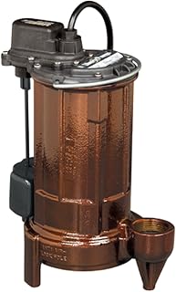 Liberty Pumps 281 Wide Angle Float 1/2 HP Mid Range Head Submersible Sump/Effluent Pump with Quick Disconnect