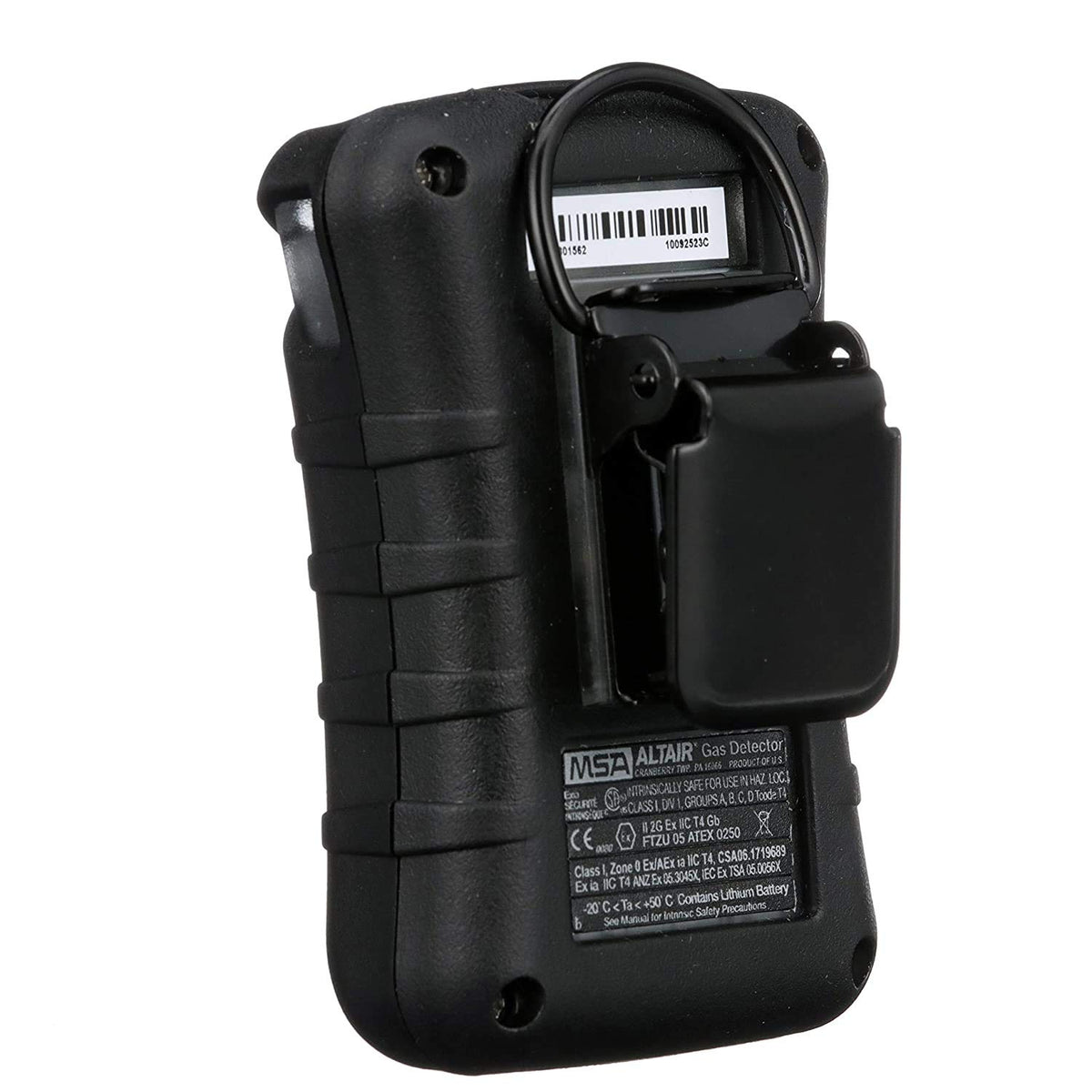 MSA (O2) Oxygen / Length: 1.299 IN Width: 2.126 IN Height: 3.425 IN / Black Gas Detectors & Alarms