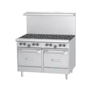 U Series 48" Gas Restaurant Range with (2) by Garland – Stainless Steel, Model U48-2G36SS