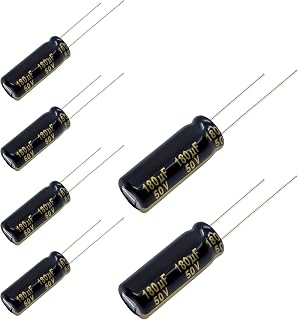 Replacement for 6 pcs Panasonic FM Series Capacitors 50V 180uf Low Impedance