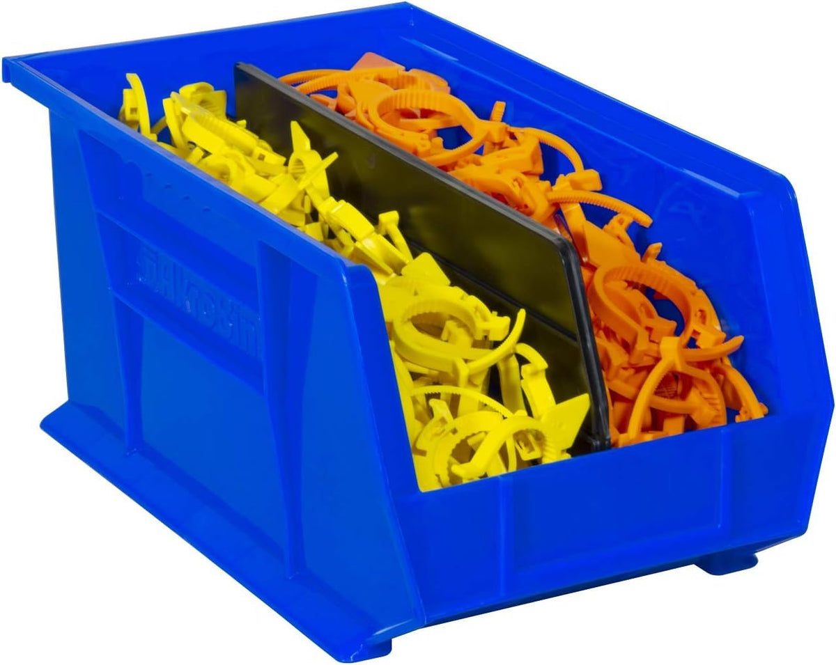 Akro-Mils Blue / Containers / 15-Inch x 8-Inch x 7-Inch, 1-Pack Bucket Organizers