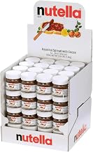 Nutella Hazelnut Spread with Cocoa Glass Jar, .88 Ounce -- 64 per case.