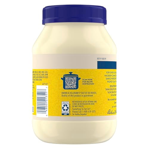 Best Foods 30 Fl Oz (Pack of 2) / Best Foods Real Mayonnaise / 1 Mayonnaise
