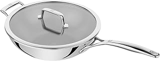 ZWILLING Peak Ceraforce HyCoat Wok 30 cm with Glass Lid 18/10 Stainless Steel
