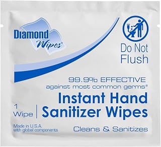 Diamond Wipes Instant Hand Sanitizer Wipes With Vitamin E, 1000 Count