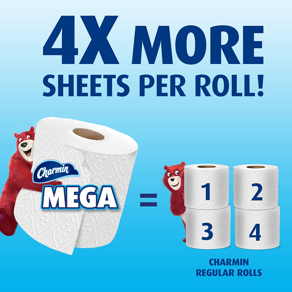 Charmin 12 Count (Pack of 1) / white / 1 Toilet Paper