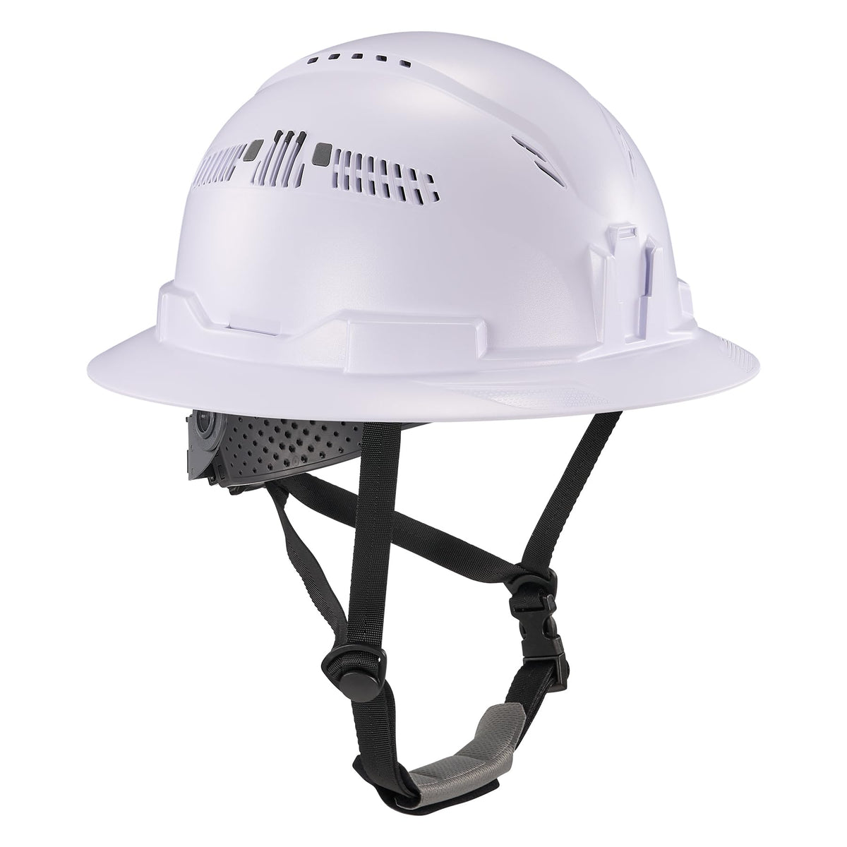 Ergodyne White / 6.5 - 8 (21in - 25 in / 53cm - 63.5cm) / Full Brim Safety Helmet - Type 2, Class C Head Protection