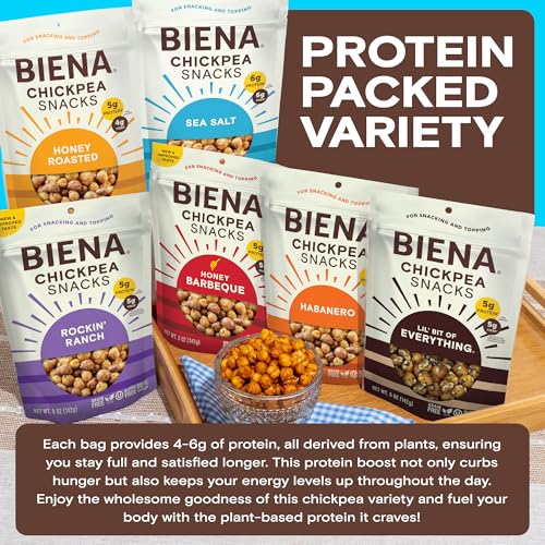 BIENA Variety Pack / 6 Pack / Roasted Variety Pack Vegetable