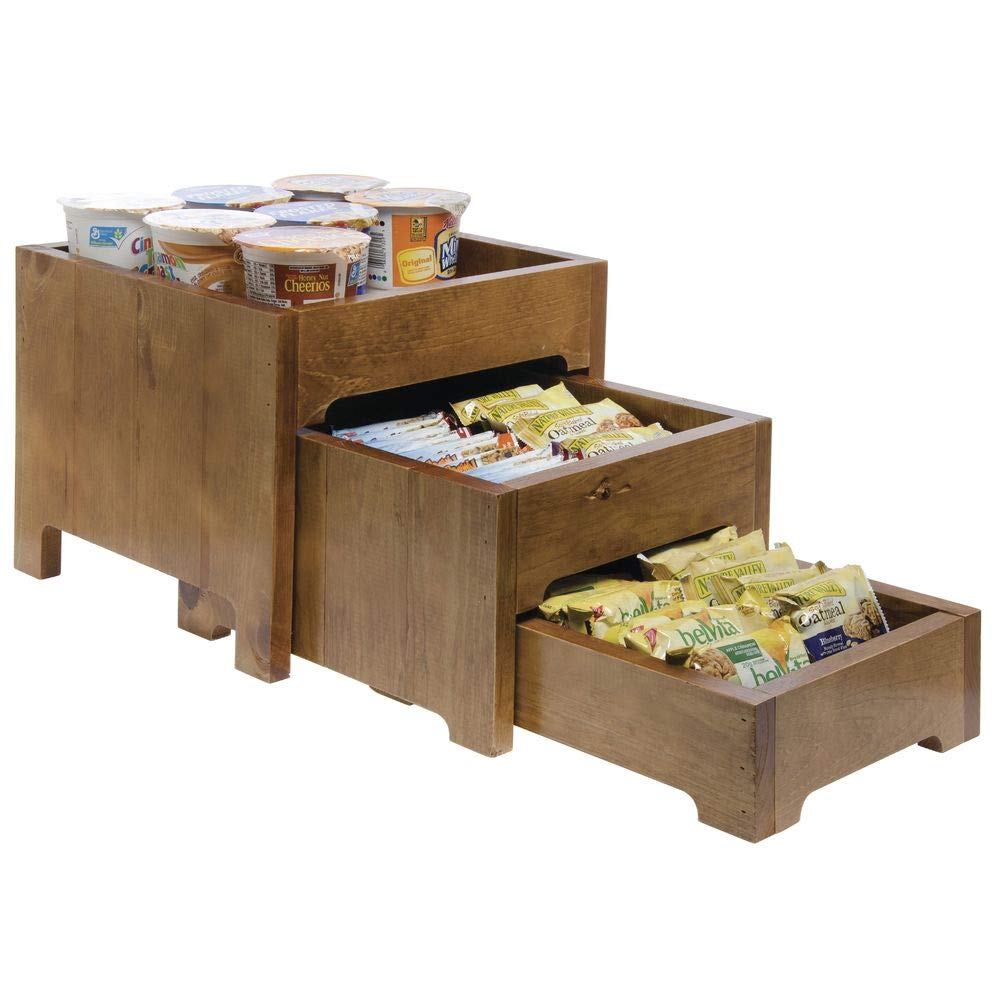 Nesting Display Riser Natural Pine Set of by HUBERT – Wood, Natural, Model 50764