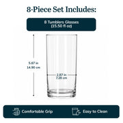 Libbey Heavy Base / 15.5 oz / 15.5 ounces Tumblers & Water Glasses