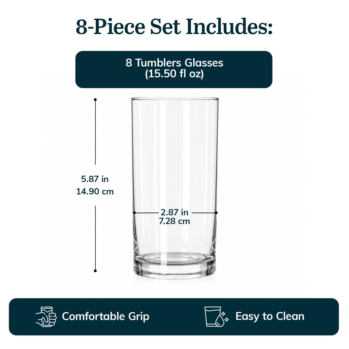 Libbey Heavy Base / 15.5 oz / 15.5 ounces Tumblers & Water Glasses