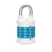 Word Combination Lock by Master Lock – 1 Pack, Alloy Steel, Blue, Model 1535WDBLUEC