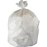 Heritage Low-Density Extra Heavy Duty Trash Can Liners by Heritage Bag – 13.1" x 19.5" x 3.75", 30.0 gallons, Ldpe,Polyethylene, White, Pack of 200