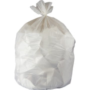 Heritage Low-Density Extra Heavy Duty Trash Can Liners by Heritage Bag – 13.1" x 19.5" x 3.75", 30.0 gallons, Ldpe,Polyethylene, White, Pack of 200