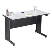 48" W Desk - Gray Finish Top by Global Industrial – 48"W x 24"D x 30"H, Laminate, Grey, Model 240344GY