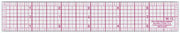 Westcott W-10 6-Inch 8ths Graph Ruler, Transparent, 1 x 6 in
