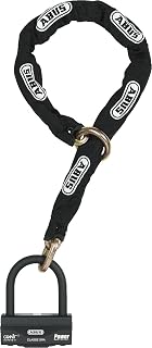 ABUS 58/140HBIII100+12KS Padlock, Black, 14 mm