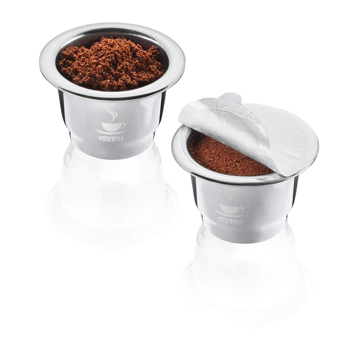 Coffee Capsules CONSCIO by GEFU – Stainless Steel, Model 12721