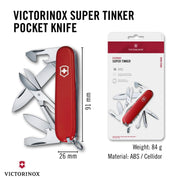 Victorinox Red / Single Knife / 3.6” (91mm) Pocket Knives & Folding Knives