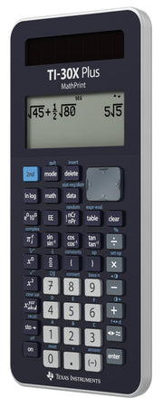 SCHULRECHNER TI-30X Plus MATHPRINT by Texas Instruments – Taschenrechner, Plastic, black, Model TI-30XPLMP