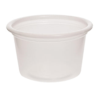 Polystyrene Portion Cups by DART – 16 Ounces, Plastic, White, Model P325N