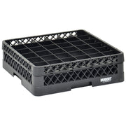 Vollrath Traex Black Plastic 36 Compartment Dishwashing Rack with One Open Extender - 19 3/4"L x 19 3/4"W x 5 9/16"H by THE VOLLRATH COMPANY, LLC – Plastic, Black, Model Pauline CY