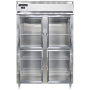 DL2FS-GD-HD Designer Line Two Section Reach In Glass Door Freezer by Continental Refrigerator – Commercial Grade