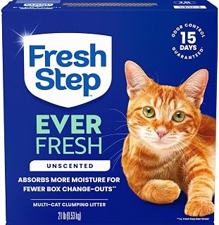 Fresh Step Ever Fresh Unscented Clumping Litter, 336 Ounce