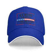 Curtis Sliwa for New York City Mayor 2025 Election Baseball Cap Dad Trucker Hat Blue by Viysuol – Blue, Model Blue-48