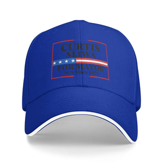 Curtis Sliwa for New York City Mayor 2025 Election Baseball Cap Dad Trucker Hat Blue by Viysuol – Blue, Model Blue-48