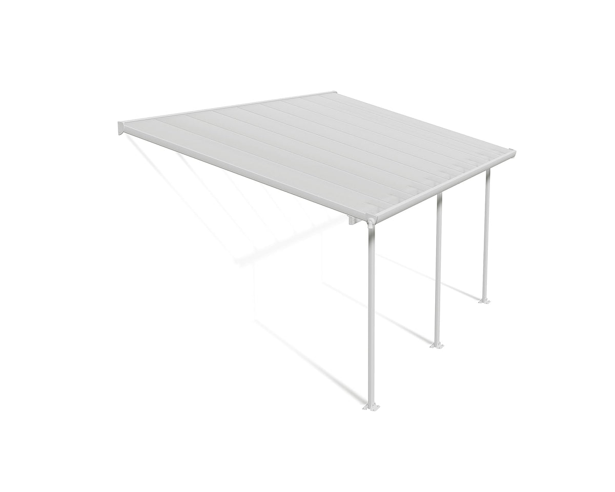 Palram White / 10' x 18' / Modern Awnings