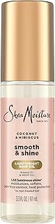 Shea Moisture Coconut & Hibiscus Smooth & Shine Oil Coconut & Hibiscus Softens And Hydrates Hair With Manketti And_Coconut Oil For A Lightweight Texture 3.3 Fl Oz (Pack of 6)