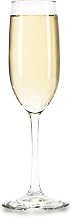 Libbey Glassware 7500 Vina Flute, 8 oz. (Pack of 12)