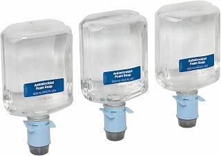Georgia-Pacific 43822 Pacific Blue Ultra Antimicrobial Foam Soap Refills for Automated Touchless Soap Dispenser, Dye & Fragrance Free, 3 Bottles/Case
