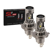 SL2 Pro LED Fog Light Bulbs compatible with H4 bulb size (pair) by Diode Dynamics – White, Model DD0492P