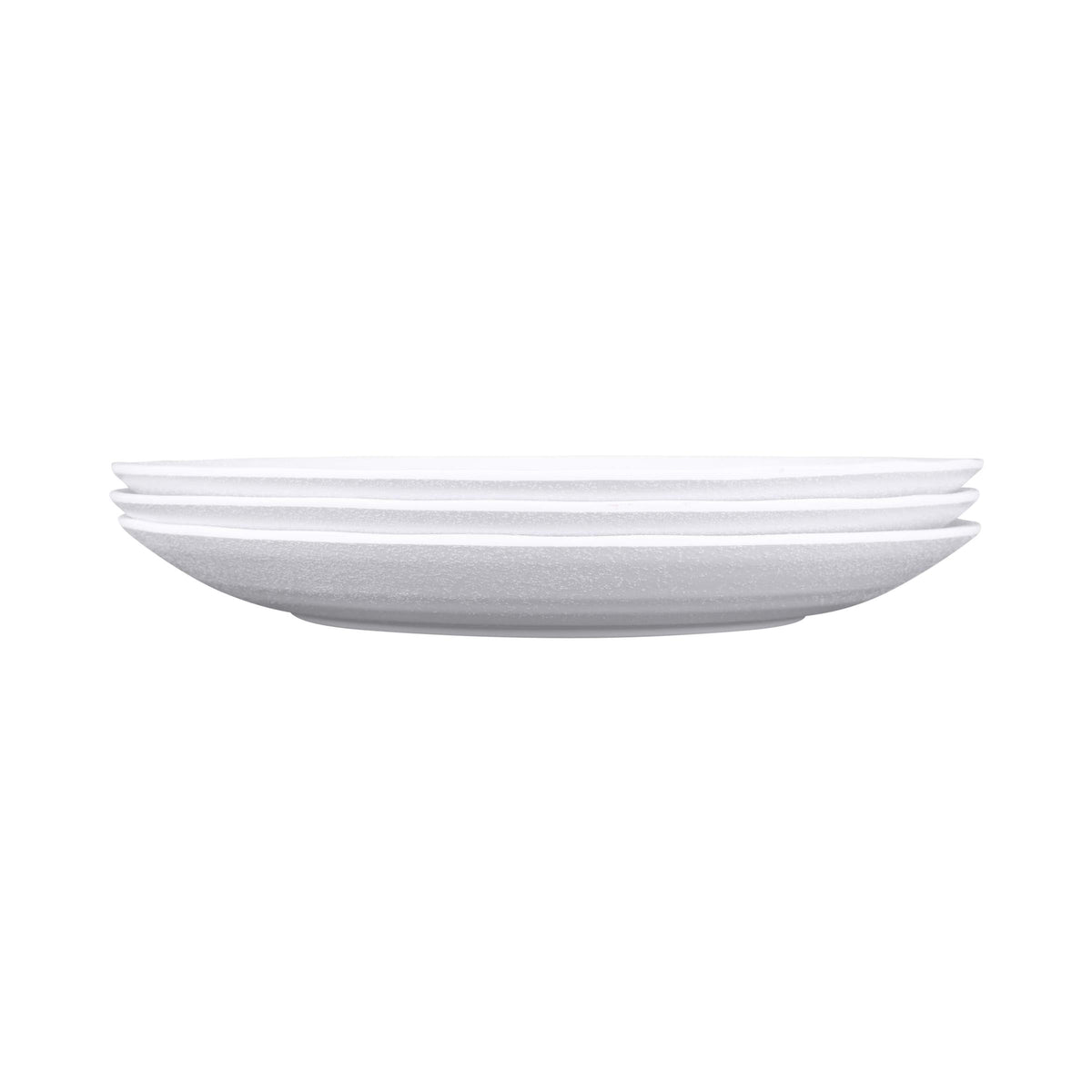 Round Plate by Elite Global Solutions – 9 1/4" dia., Melamine, White, Pack of 6, Model JW7009-W