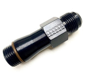 10an to 10-ORB Male Oil Inlet Fitting by Fragola – 0.375 inches, Aluminum, Black, Model 491930-BL