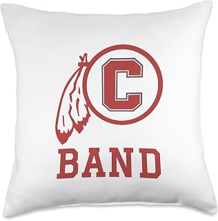 Carlisle High School Blue Aces Band Throw Pillow