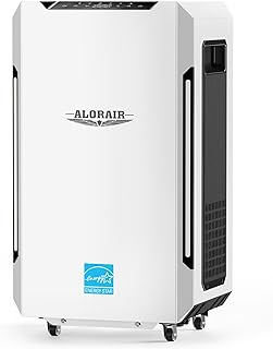 ALORAIR Energy Star Most Efficient Commercial-Grade Dehumidifier with Pump & Drain Hose Whole-House Dehumidifier for Basement, Home, Bathroom, Bedroom, Garage, Warehouse, Industrial 6-Year Warranty
