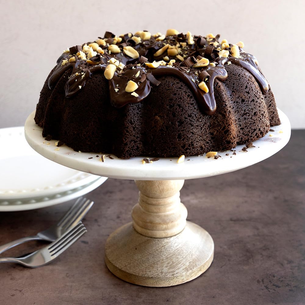 Formed Bundt by Nordic Ware – 12 Cup, 12.0 cups, Aluminum, Twilight Blue, Model 51166AMZ