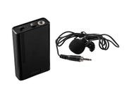 Wireless TIE-Clip/LAVALIER Microphone by Oklahoma Sound – Black, Model LWM6