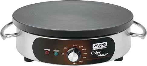Waring Commercial WSC160 Heavy-Duty Commercial Electric Crepe Maker, 16-Inch