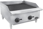 Globe Food Equip. Chefmate 24" SST Radiant Gas Charbroiler