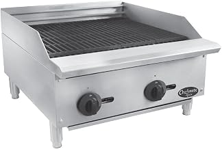 Globe Food Equip. Chefmate 24" SST Radiant Gas Charbroiler