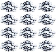 Wiggle Eyes 15 mm, Black, 50 Per Pack, 12 Packs