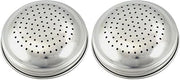 American Metalcraft 12 oz Dredge Shaker Top w/Small Round Holes (Pack of 2)